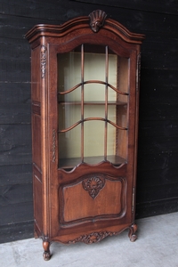 LOUIS 15 style QUALITY DISPLAY CABINET in OAK, FRANCE 1930