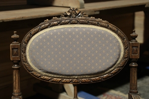 style Pair Louis XVI armchairs 1920