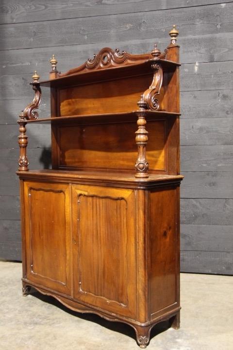 Antique Mahogany French Cupboard 