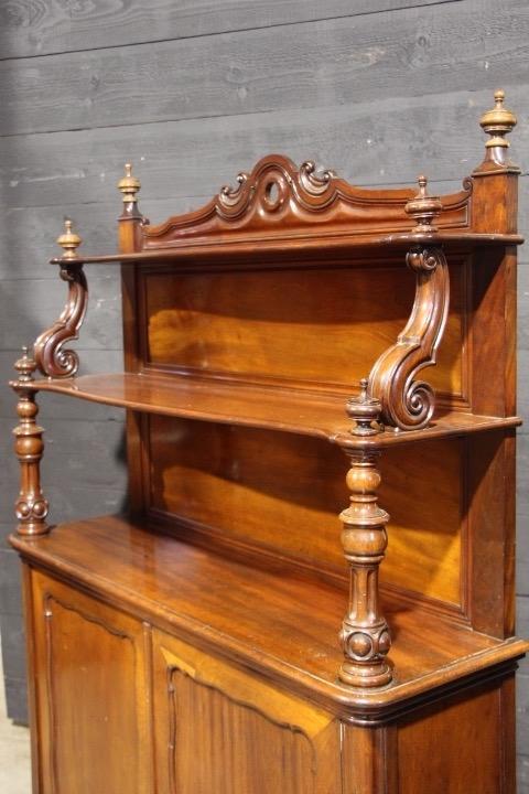 Antique Mahogany French Cupboard 