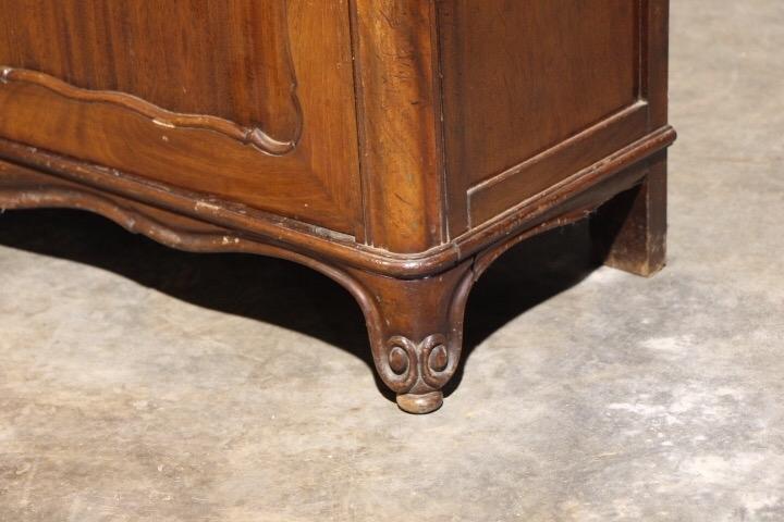 Antique Mahogany French Cupboard 