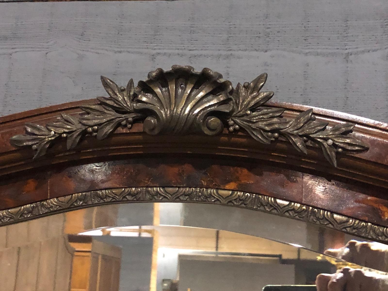 Antique Vanity in Marquetery and Bronzes