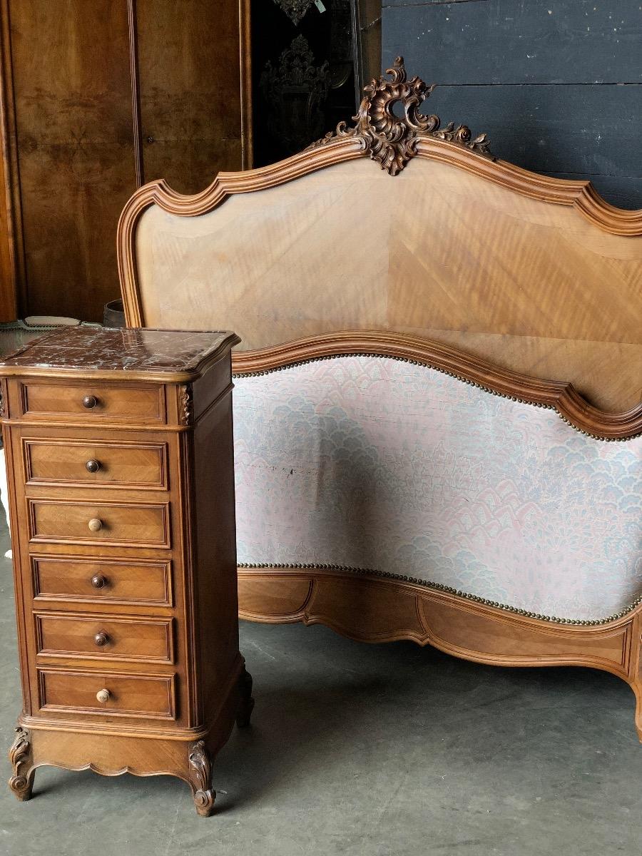 Antique walnut bedroom suite