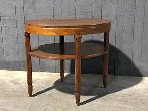 Art deco occasional mahogany table designer Decoenele