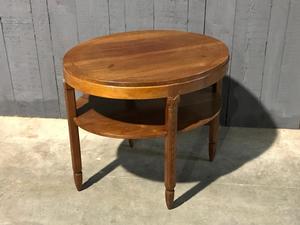 Art deco occasional mahogany table designer Decoenele