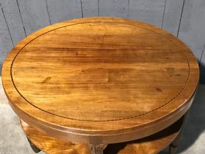 Art deco occasional mahogany table designer Decoenele
