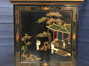 style Chinese style corner cabinet