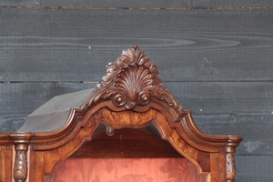 Chippendale style Display Cabinet in Walnut, England 1920