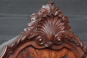 Chippendale style Display Cabinet in Walnut, England 1920