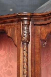 Chippendale style Display Cabinet in Walnut, England 1920