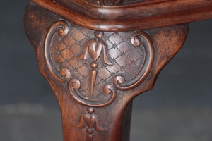 Chippendale style Display Cabinet in Walnut, England 1920