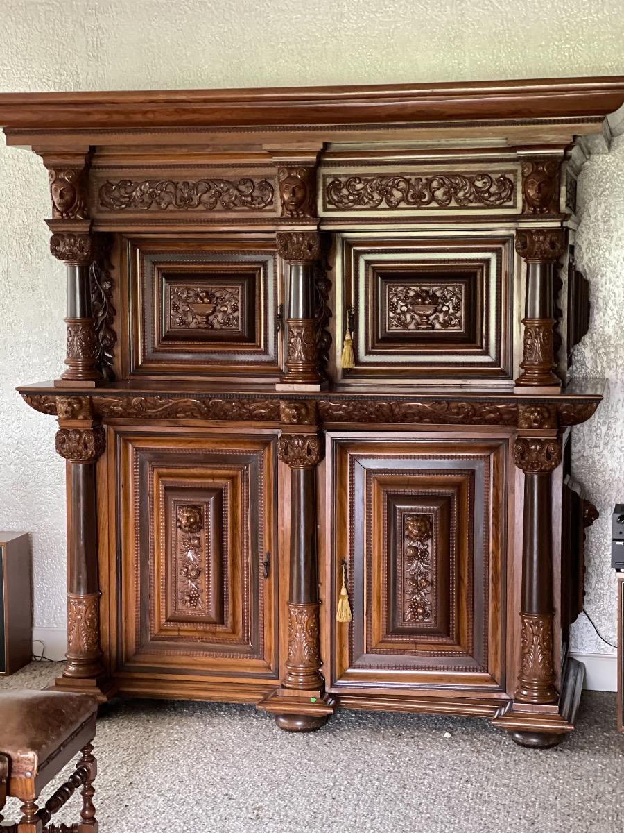 Exceptional castle cabinet 