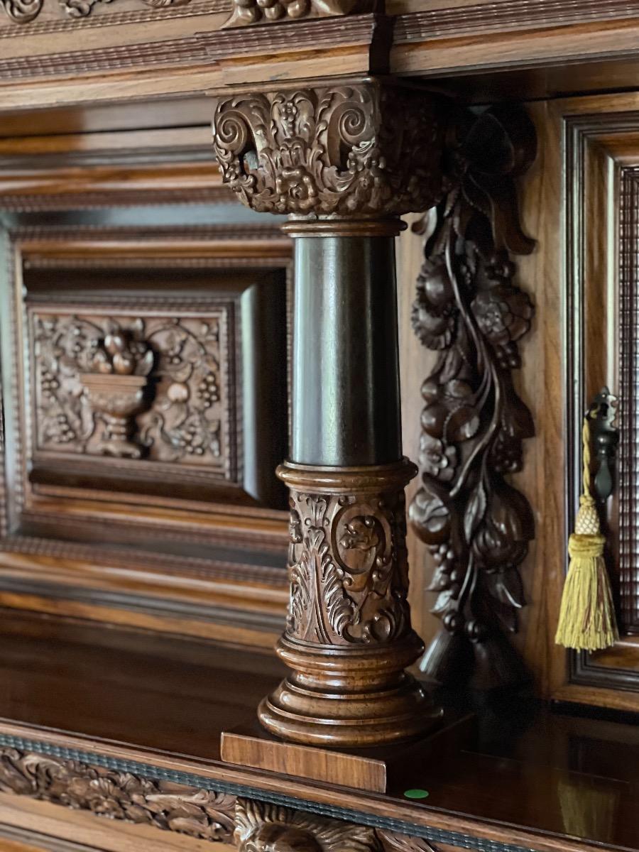 Exceptional castle cabinet 