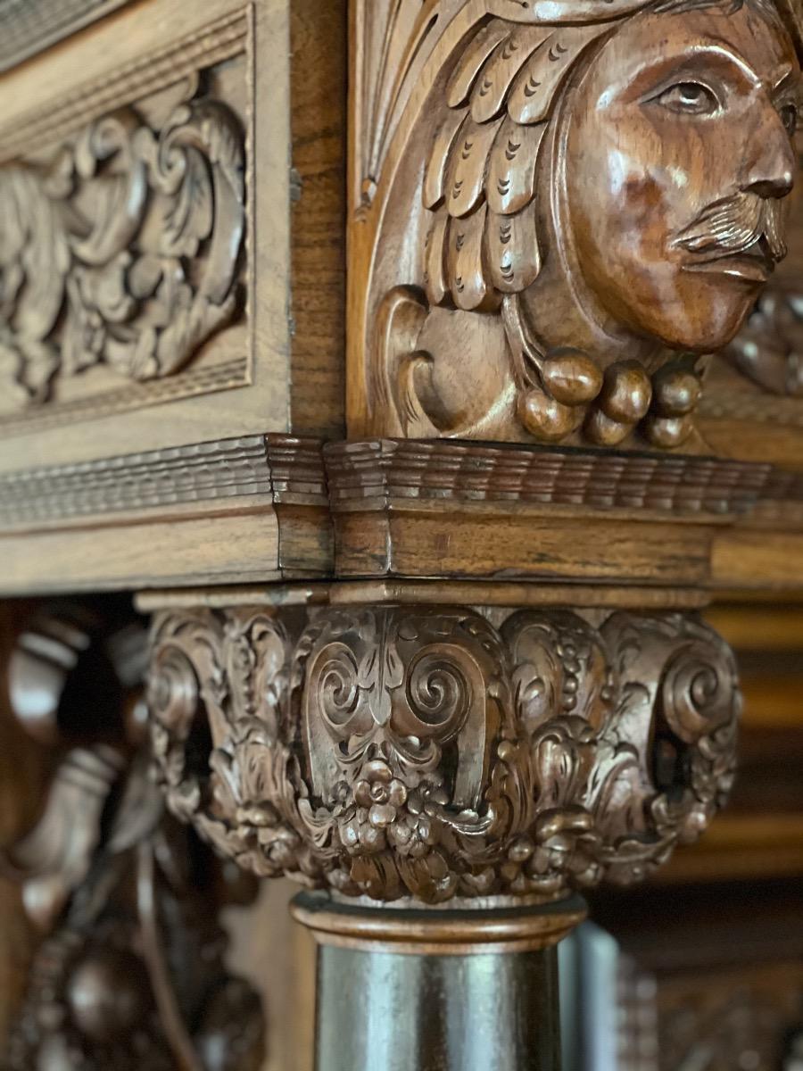 Exceptional castle cabinet 