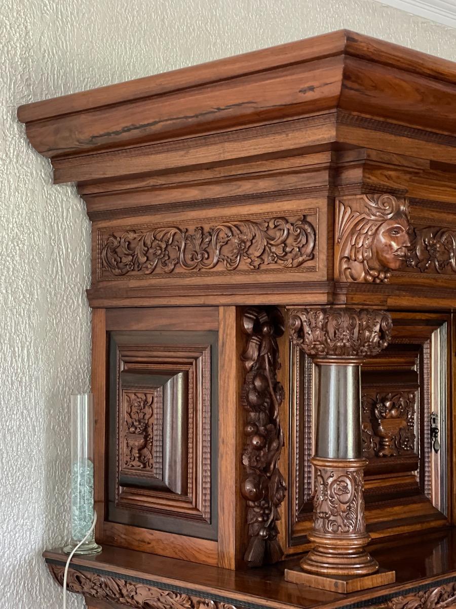 Exceptional castle cabinet 