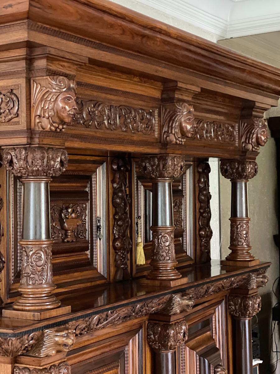 Exceptional castle cabinet 