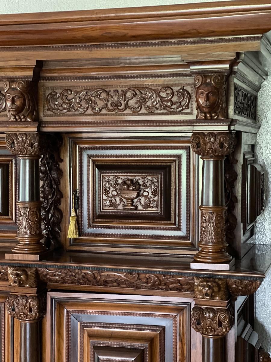 Exceptional castle cabinet 