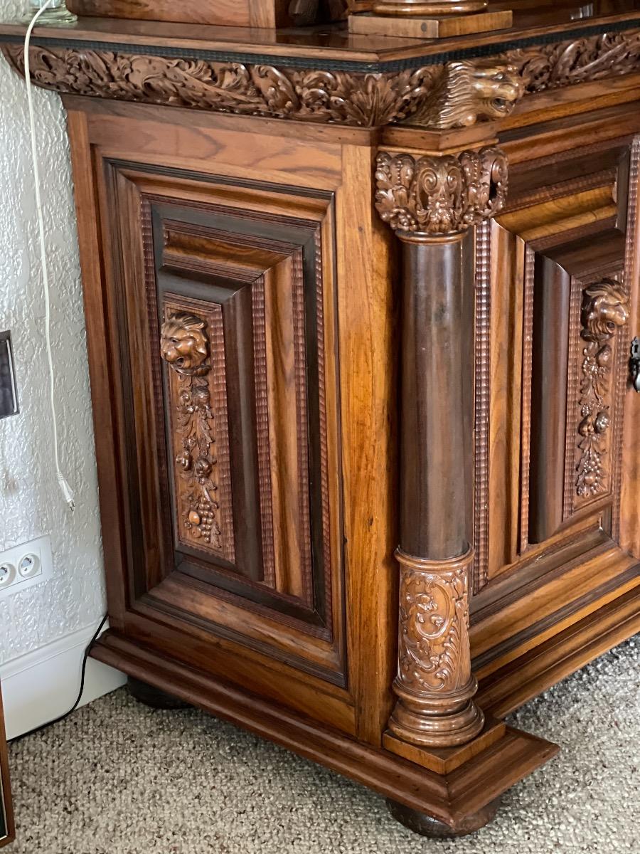 Exceptional castle cabinet 