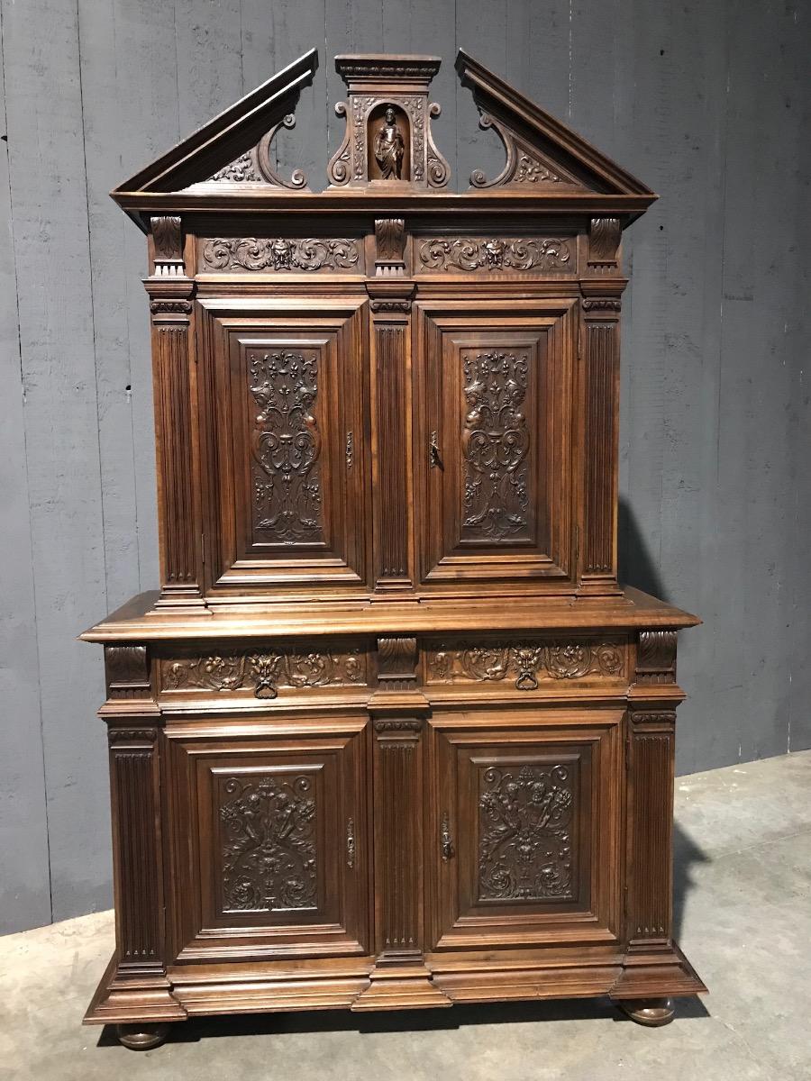 Fine carved cabinet