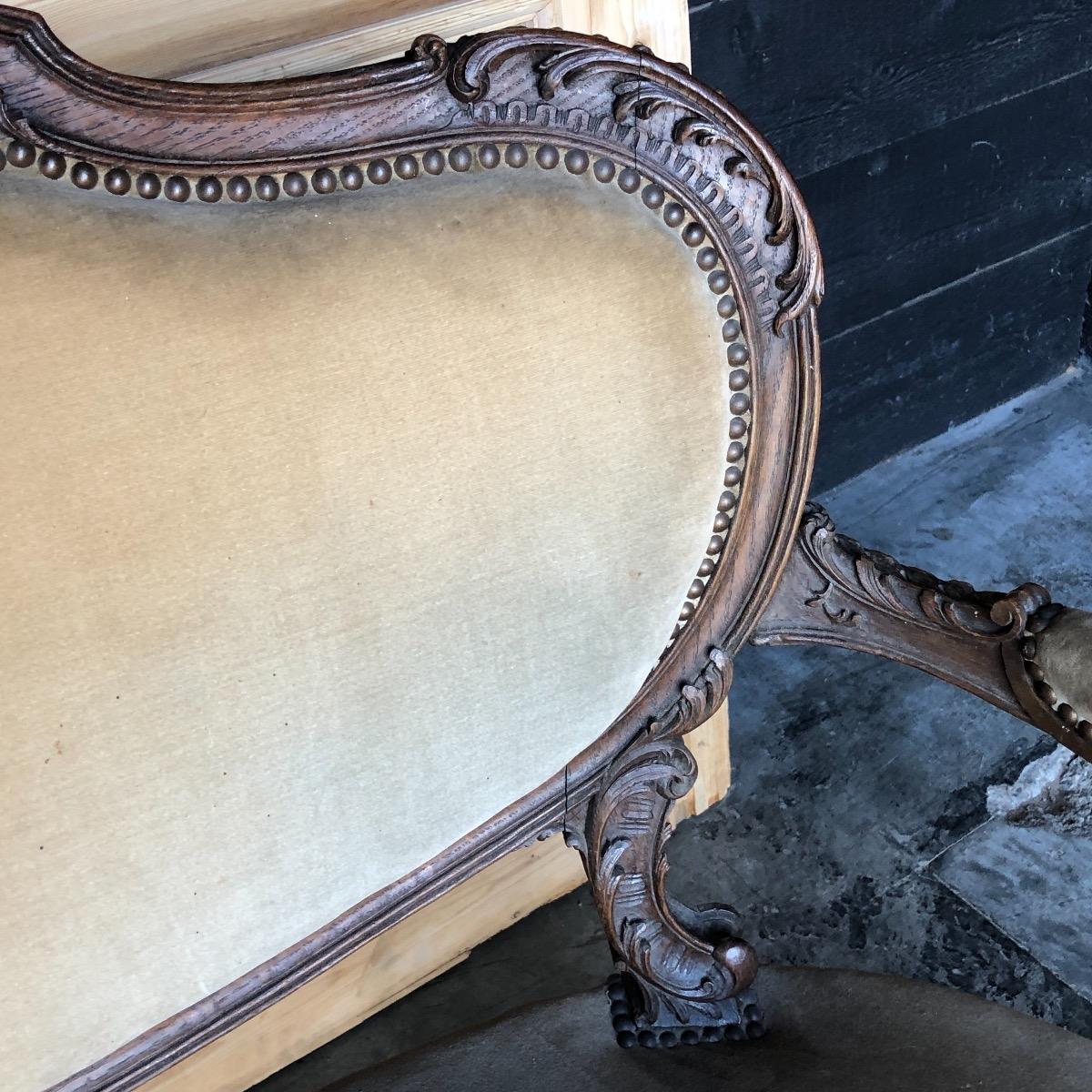 French Louis XV sofa