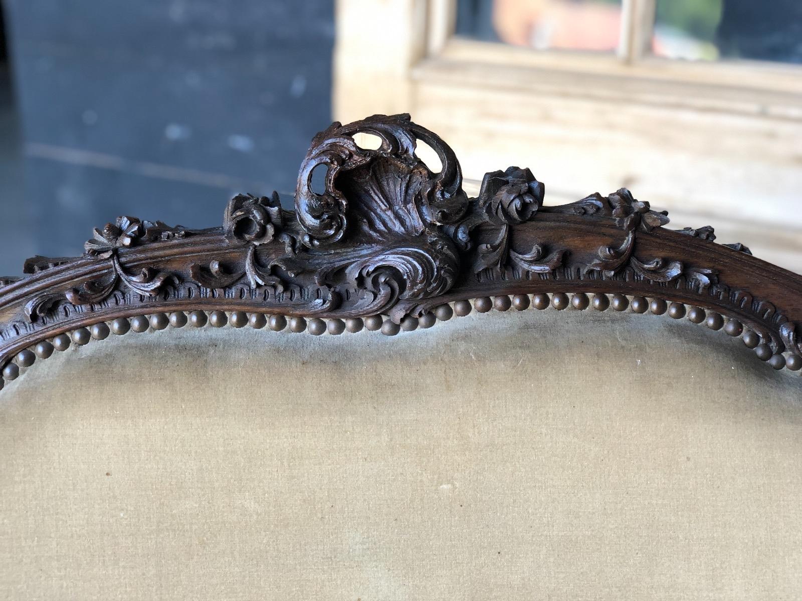 French Louis XV sofa