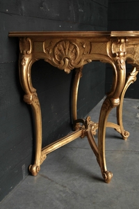 style Gilt consol Louis XV 20 th century