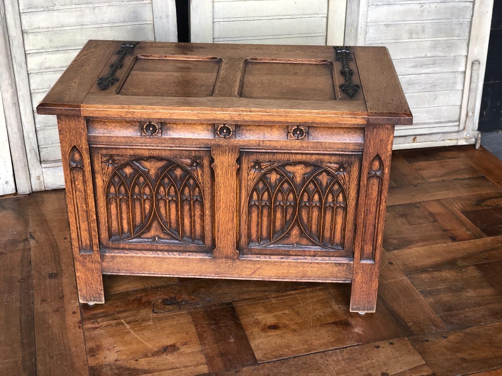 Gothic oak trunk