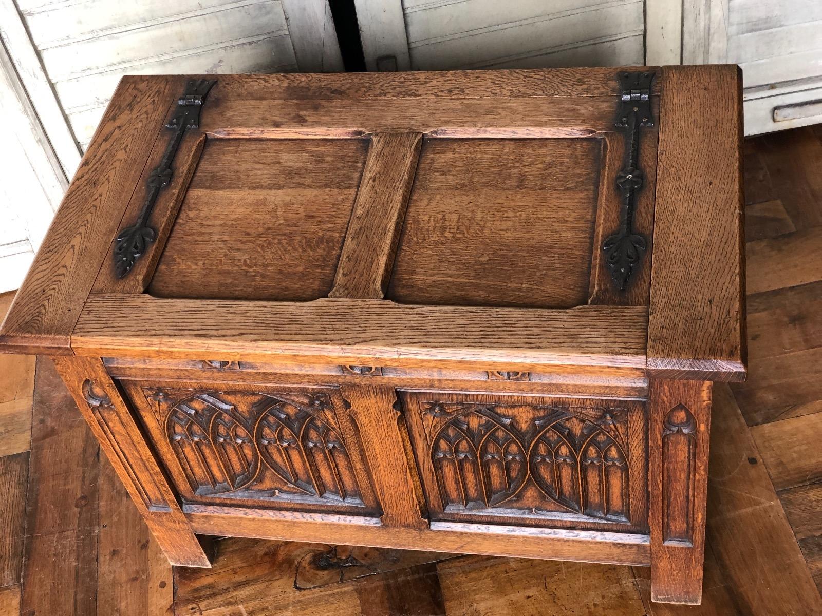 Gothic oak trunk