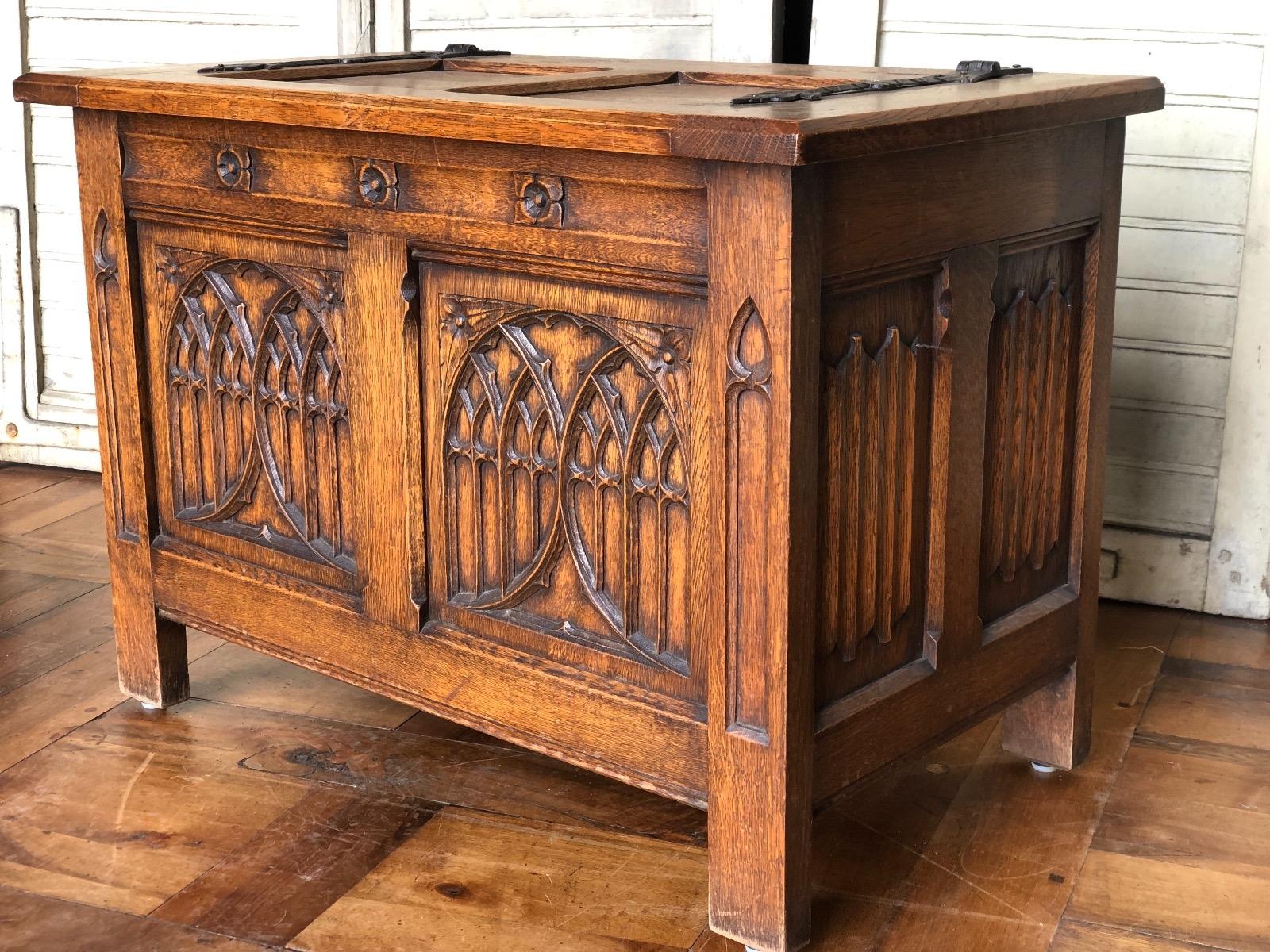 Gothic oak trunk