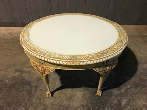 style Large painted coffee table