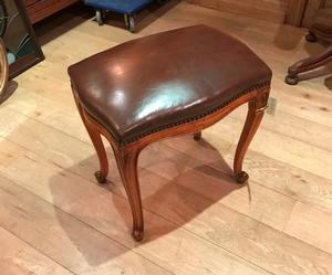  Leather Louis XV Foot stool