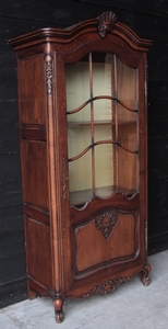 LOUIS 15 style QUALITY DISPLAY CABINET in OAK, FRANCE 1930