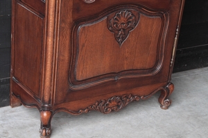 LOUIS 15 style QUALITY DISPLAY CABINET in OAK, FRANCE 1930