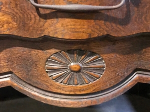 Louis XV style Antique cupboard in oak, France 1930