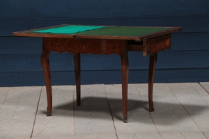 style Marquetery game table 1940