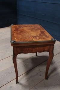 style Marquetery game table 1940