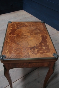 style Marquetery game table 1940