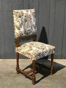 Pair of renaissance side chairs